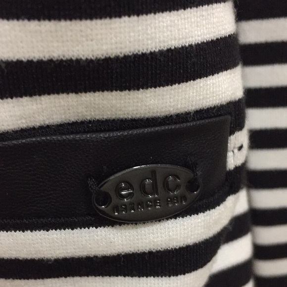 edc striped blazer (sz m) - Picture 6 of 9